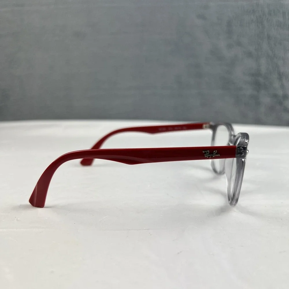 Ray-Ban Eyeglasses Kids RB1601 3812 Red Gray Crystal 48-18-130 Frames Only EUC